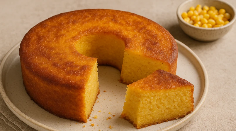Bolo de Milho Cremoso: receita simples com sabor de roça