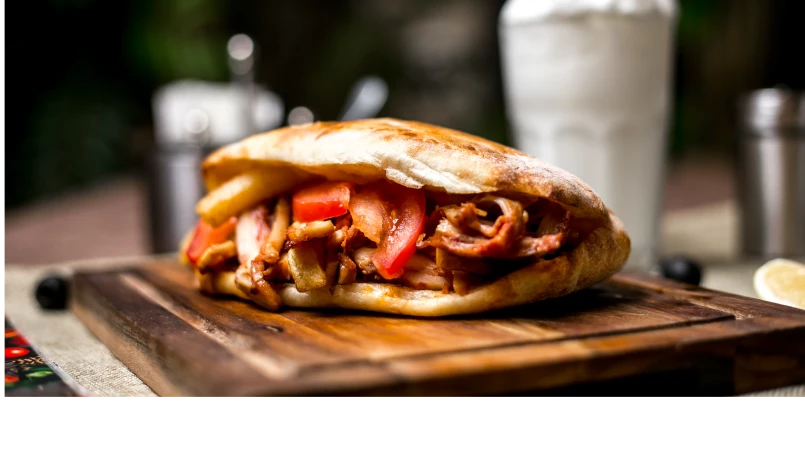 lanche de pernil