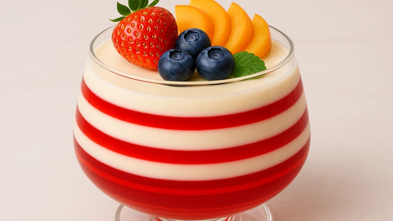 Gelatina com Creme: Sobremesa Prática e Irresistível