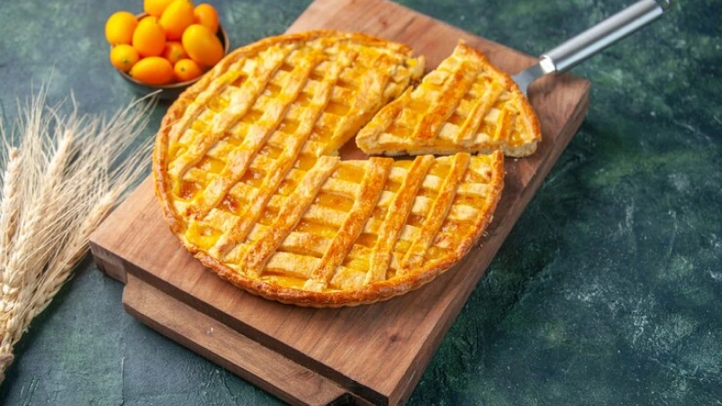 Torta de Frango Cremosa com Massa Podre
