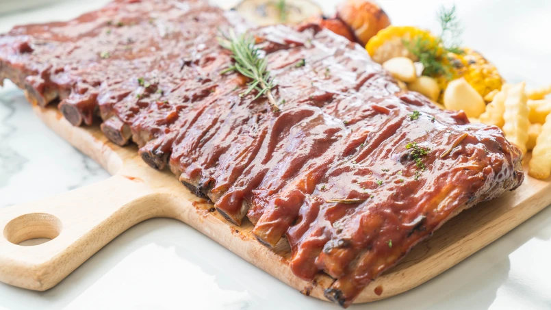 Costela Suína com Barbecue – Macia, Dourada e Sabor Incrível