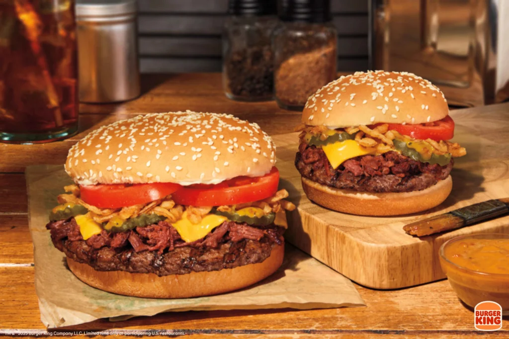 Whopper BBQ Brisket do Burger King